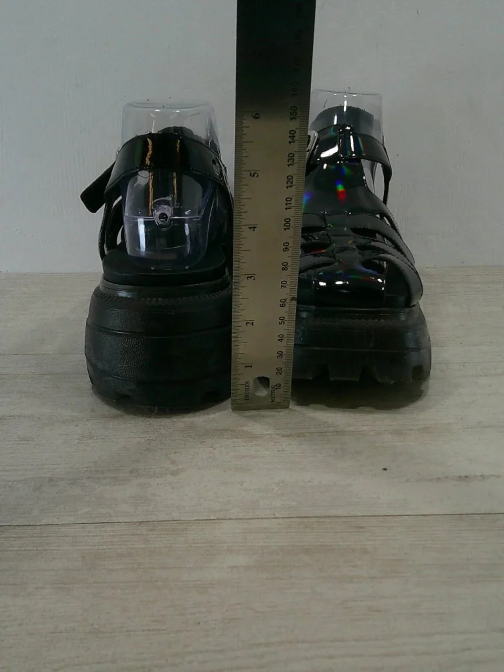 Katy Perry The Geli Combat Fisherman Y2K 90's Style Platform Sandals SZ 9M | 39